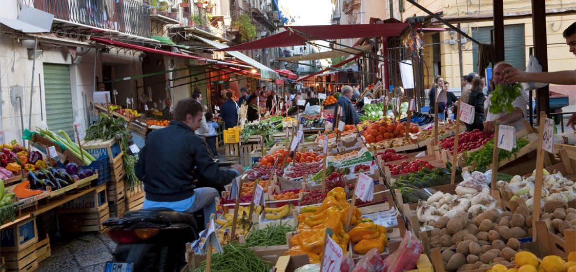 Mercati famosi a Palermo